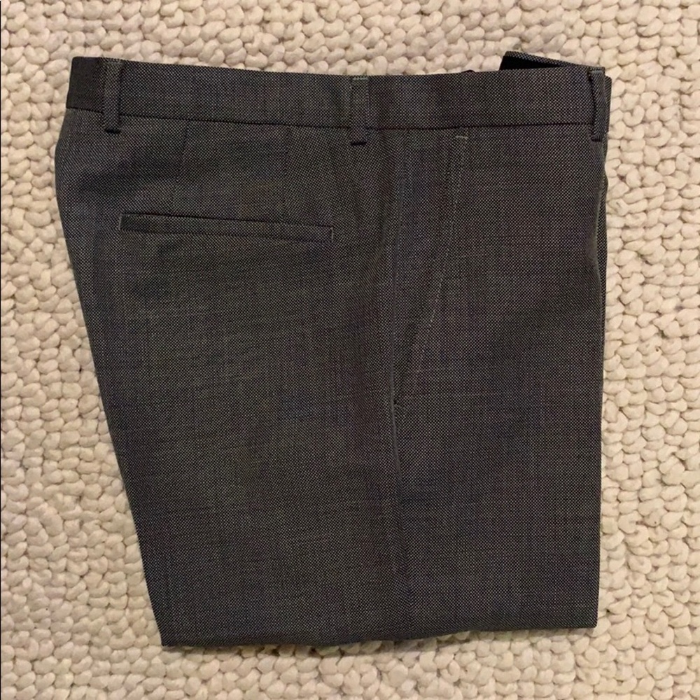 HUGO ‘Hamen’ Flat Front Solid Wool Trousers